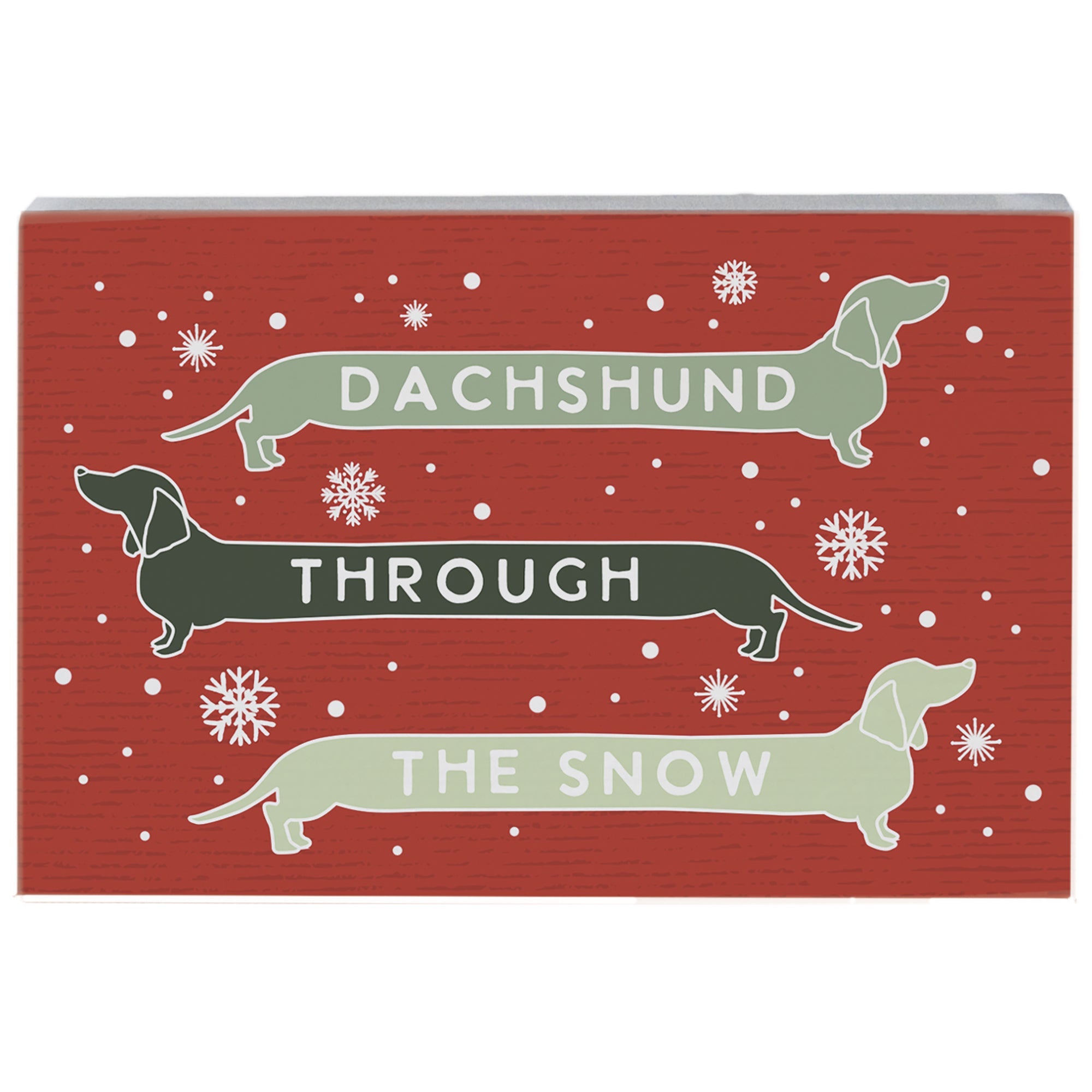 Dachshund Through Snow