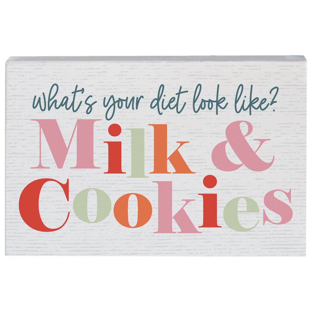 Milk & Cookies Colorful