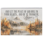 Colossians 3:15 Fall Scene