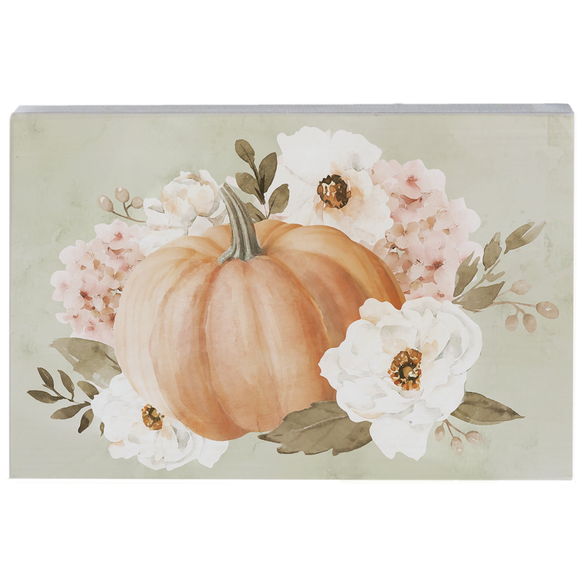 Green Hydrangea Pumpkin