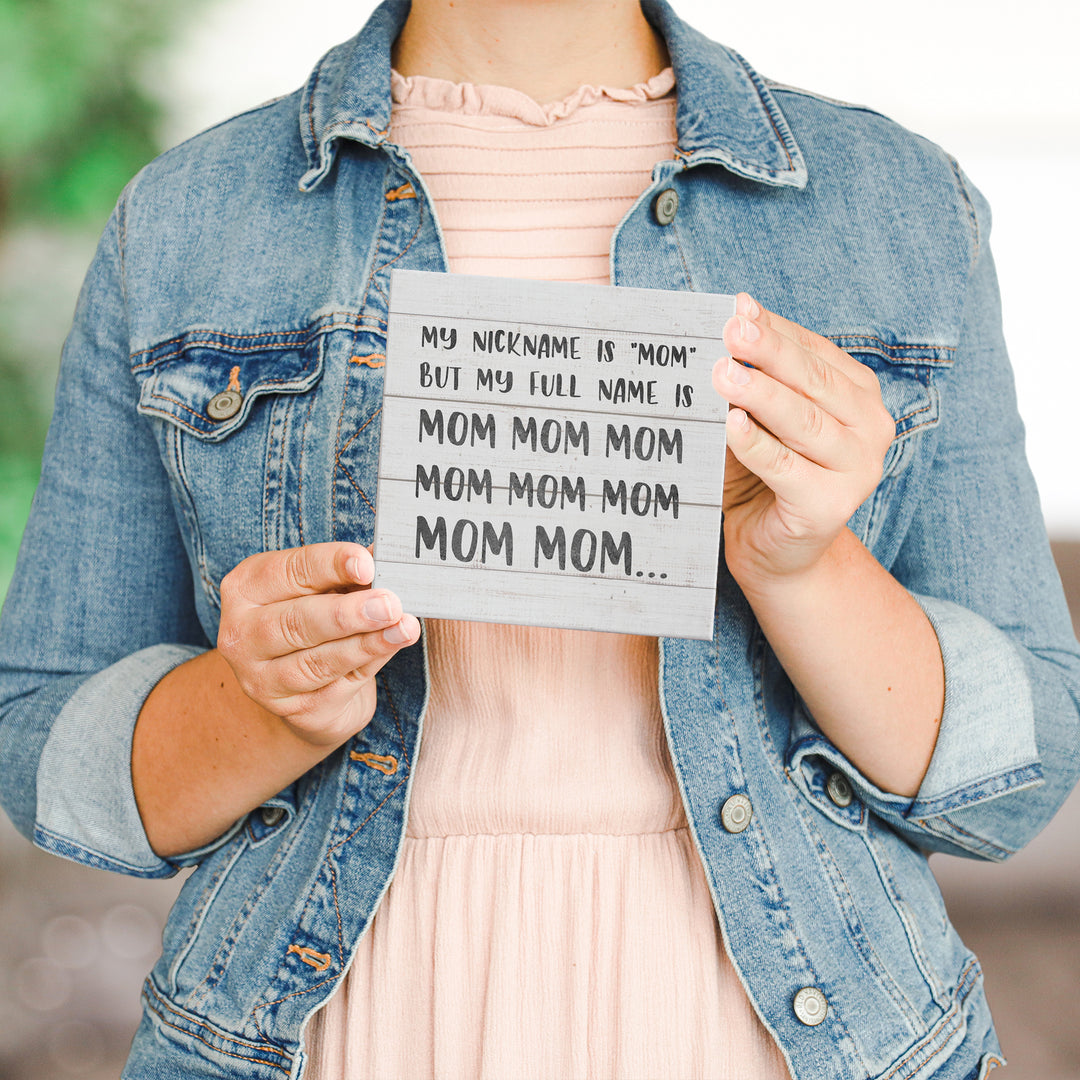 Mom Nickname