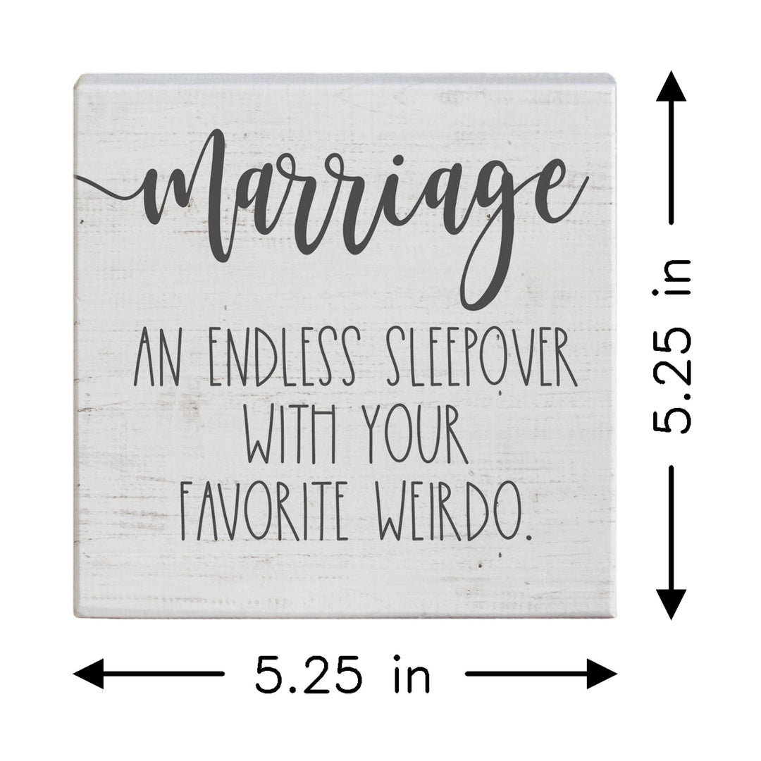 Marriage Sleepover