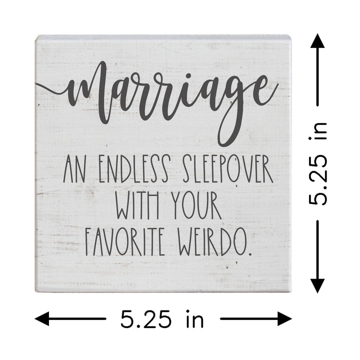 Marriage Sleepover