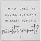 Sarcastic Comment