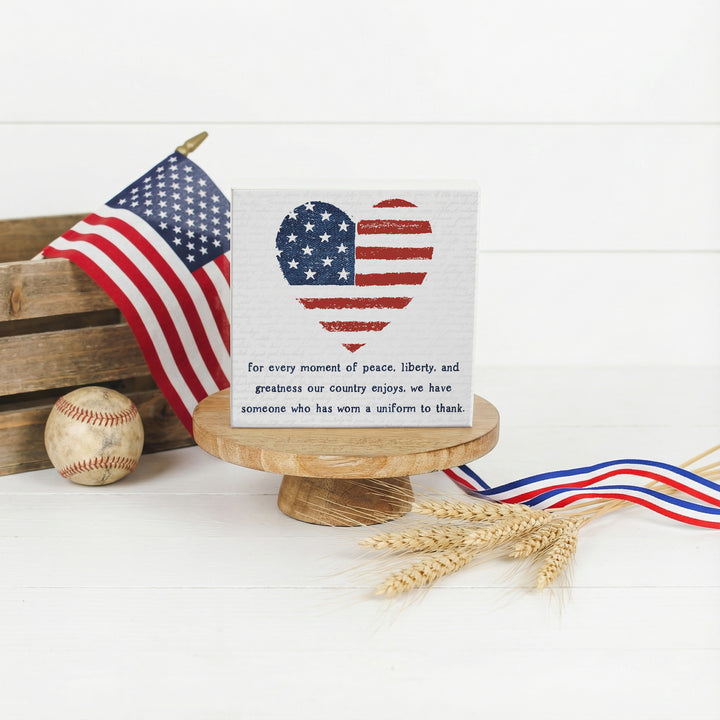 Every Moment Heart Flag