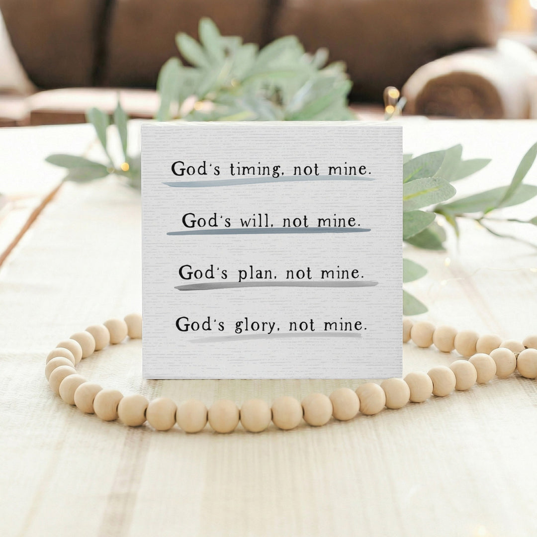 God's Not Mine