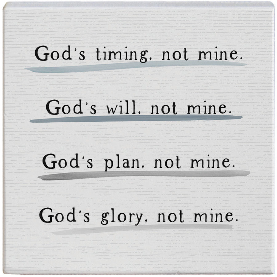 God's Not Mine 