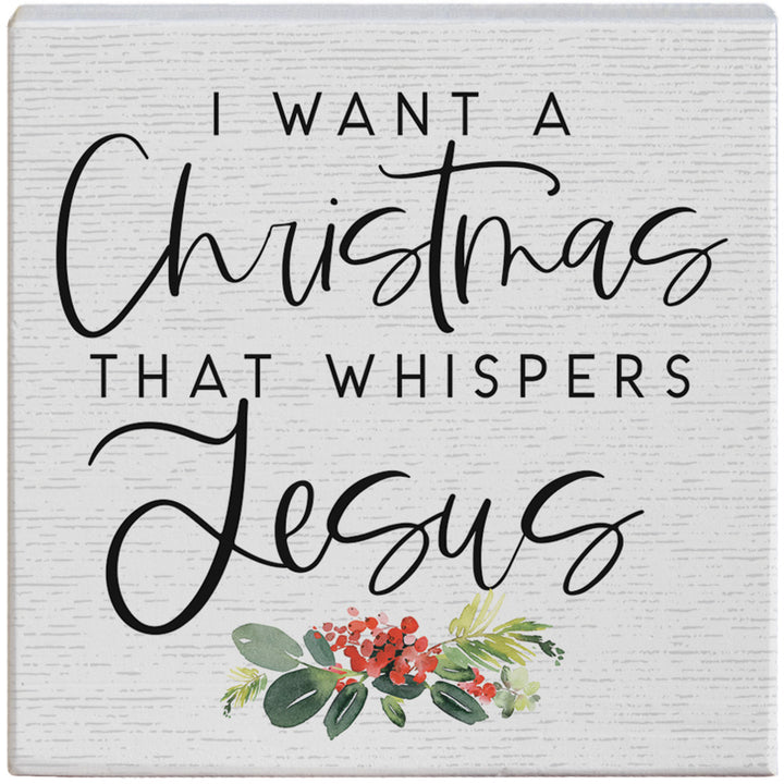 Christmas Whispers Jesus