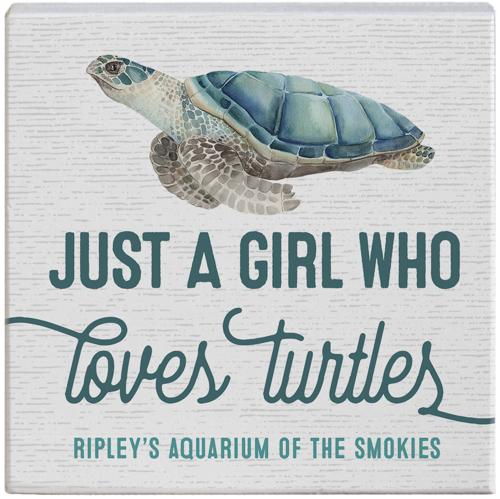 Girl Loves Turtles LOC