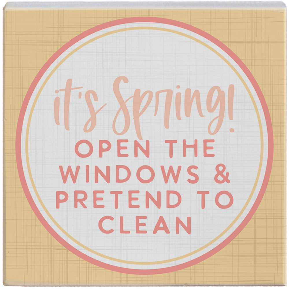 Spring Open Windows