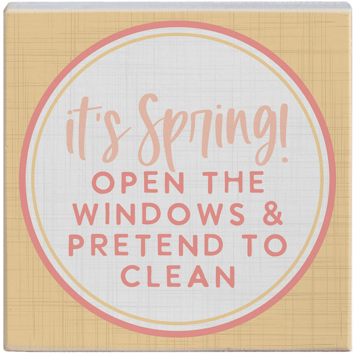 Spring Open Windows