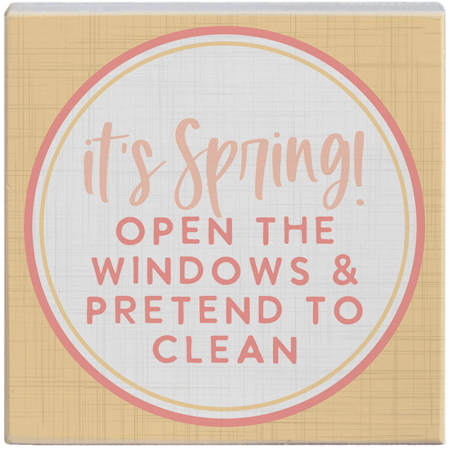 Spring Open Windows