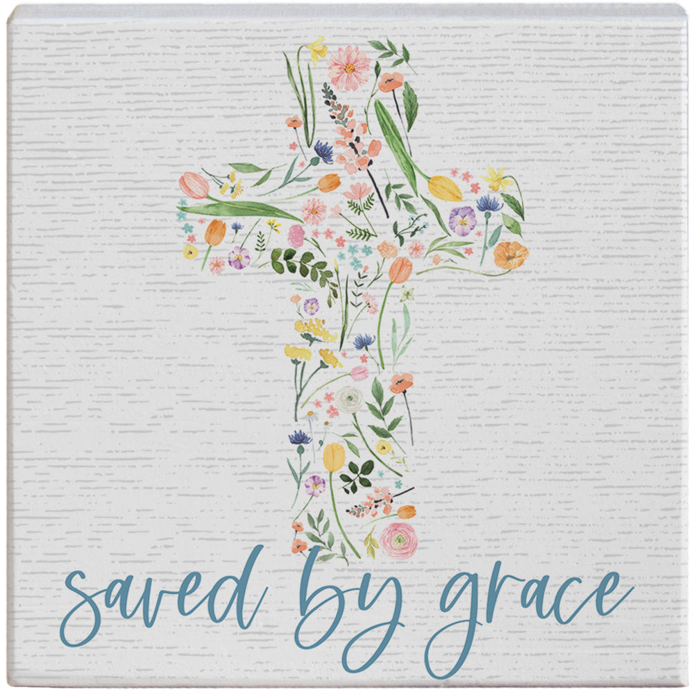 Saved By Grace Cross