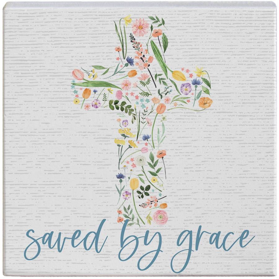 Saved By Grace Cross