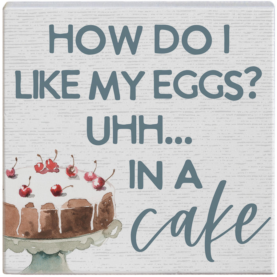 Eggs In A Cake