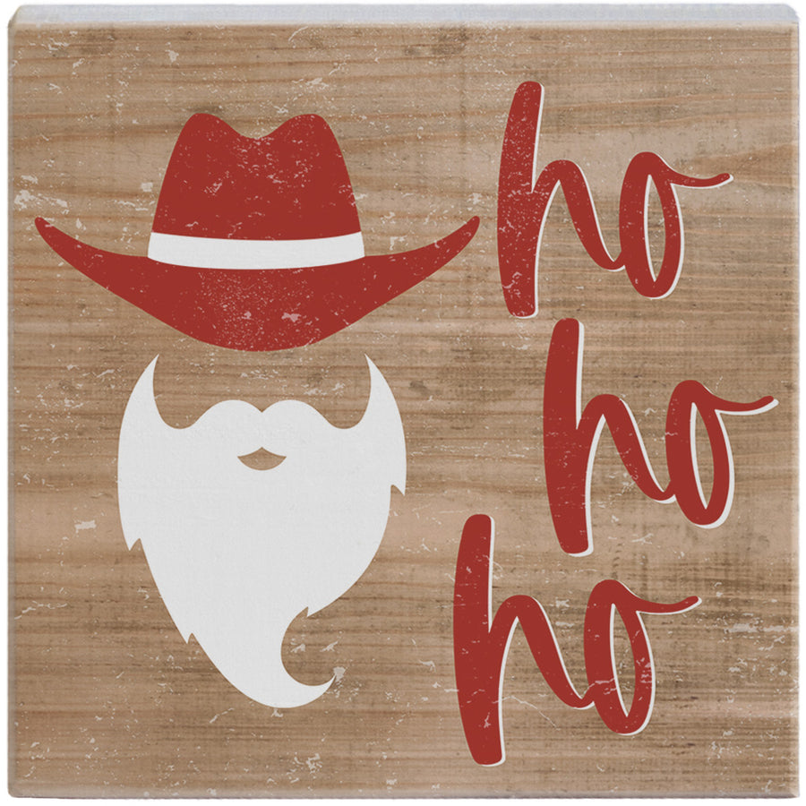 Cowboy Santa Ho Ho Ho