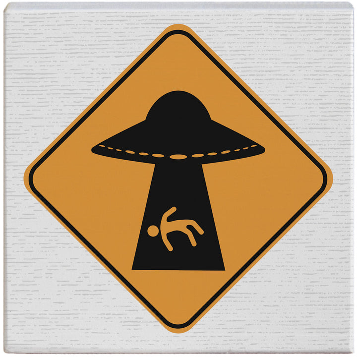 Alien Road Sign 