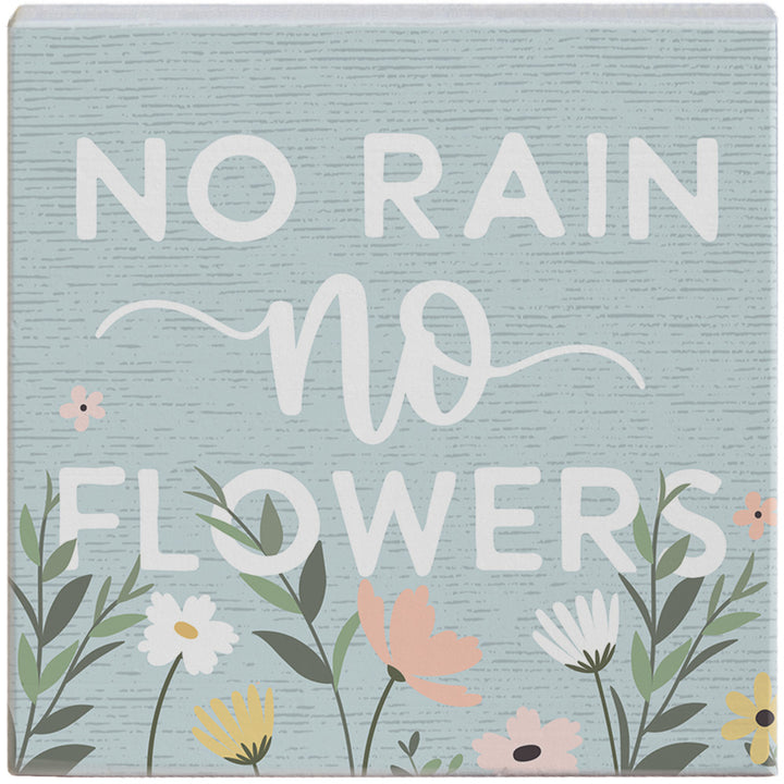 No Rain Flowers Blue