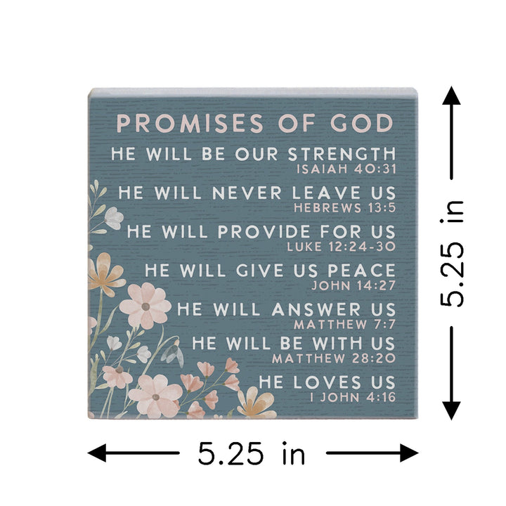 Promises Of God Blue