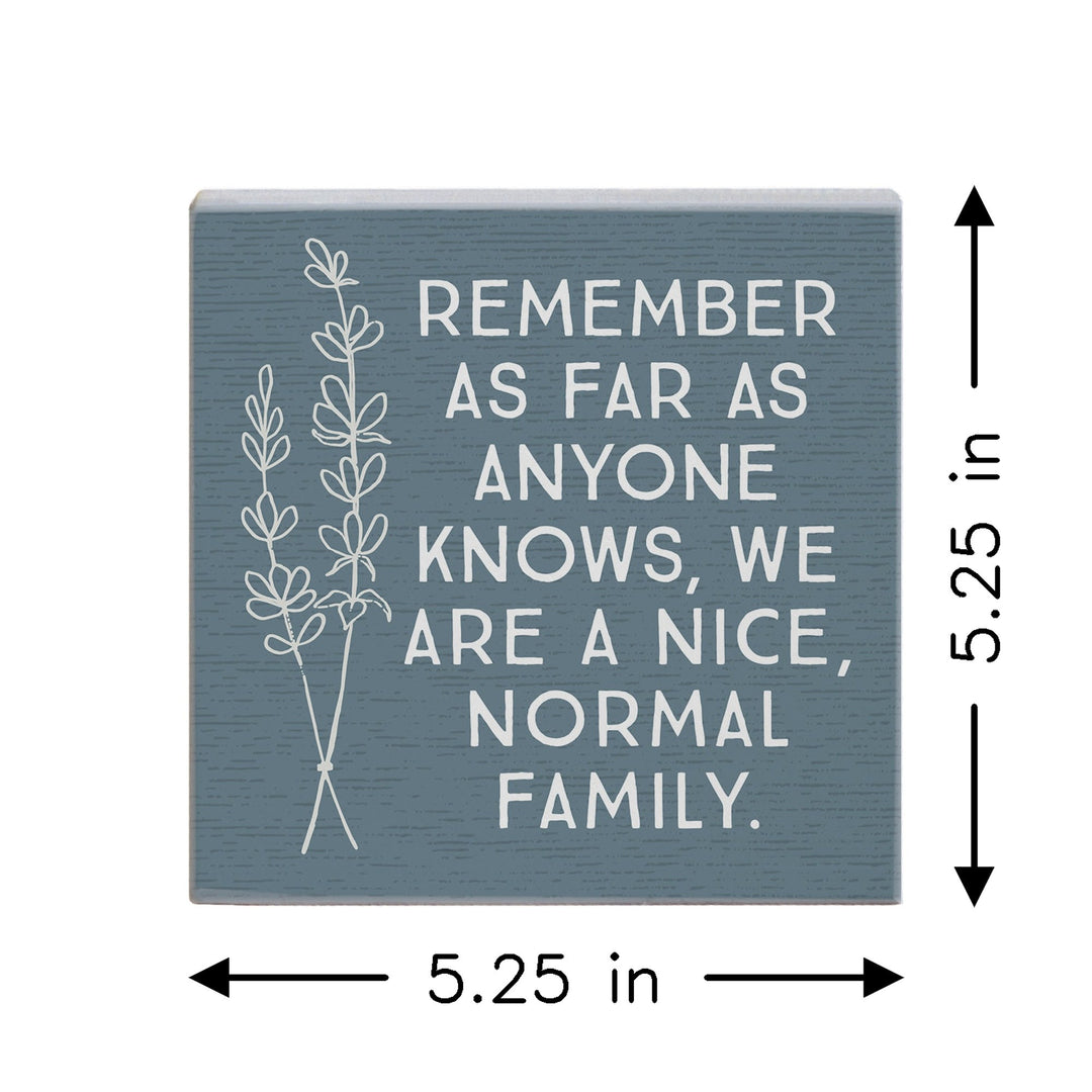 Nice Normal Family