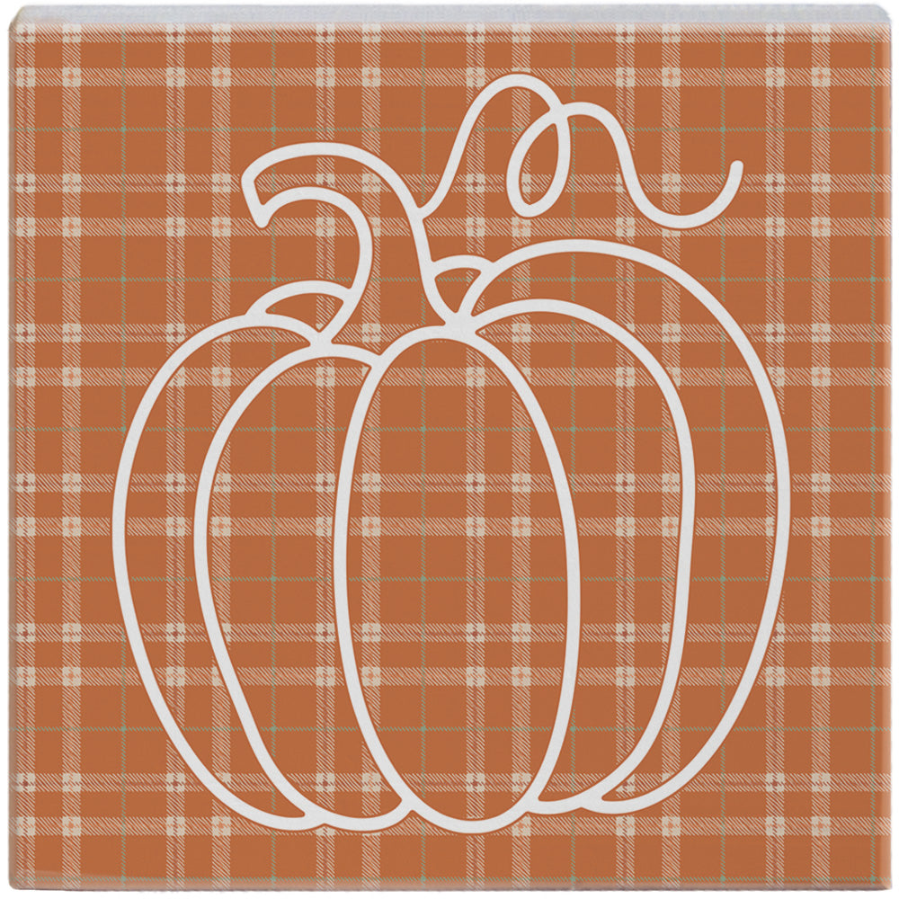 Plaid Pumpkin