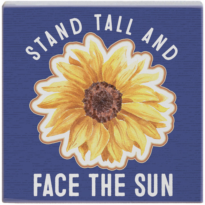 Stand Tall Sunflower Blue