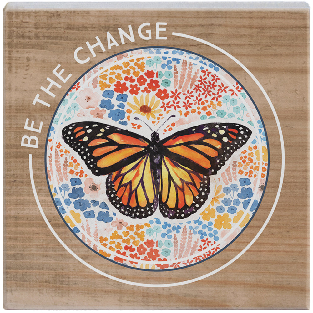 Be Change Floral Monarch