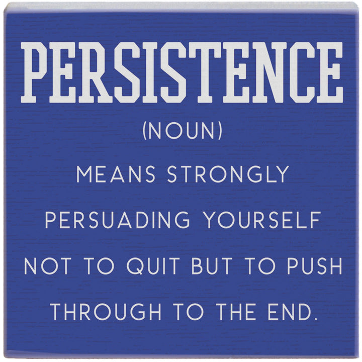 Persistence Definition CLR