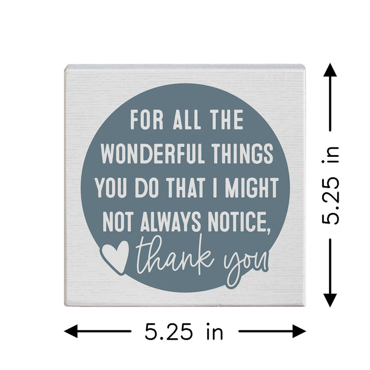 Notice Thank You