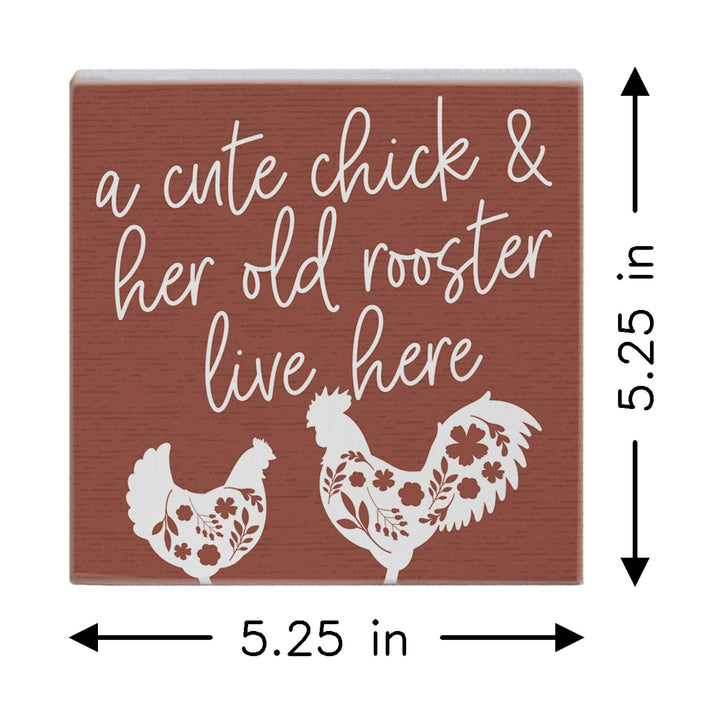 Cute Chick Rooster
