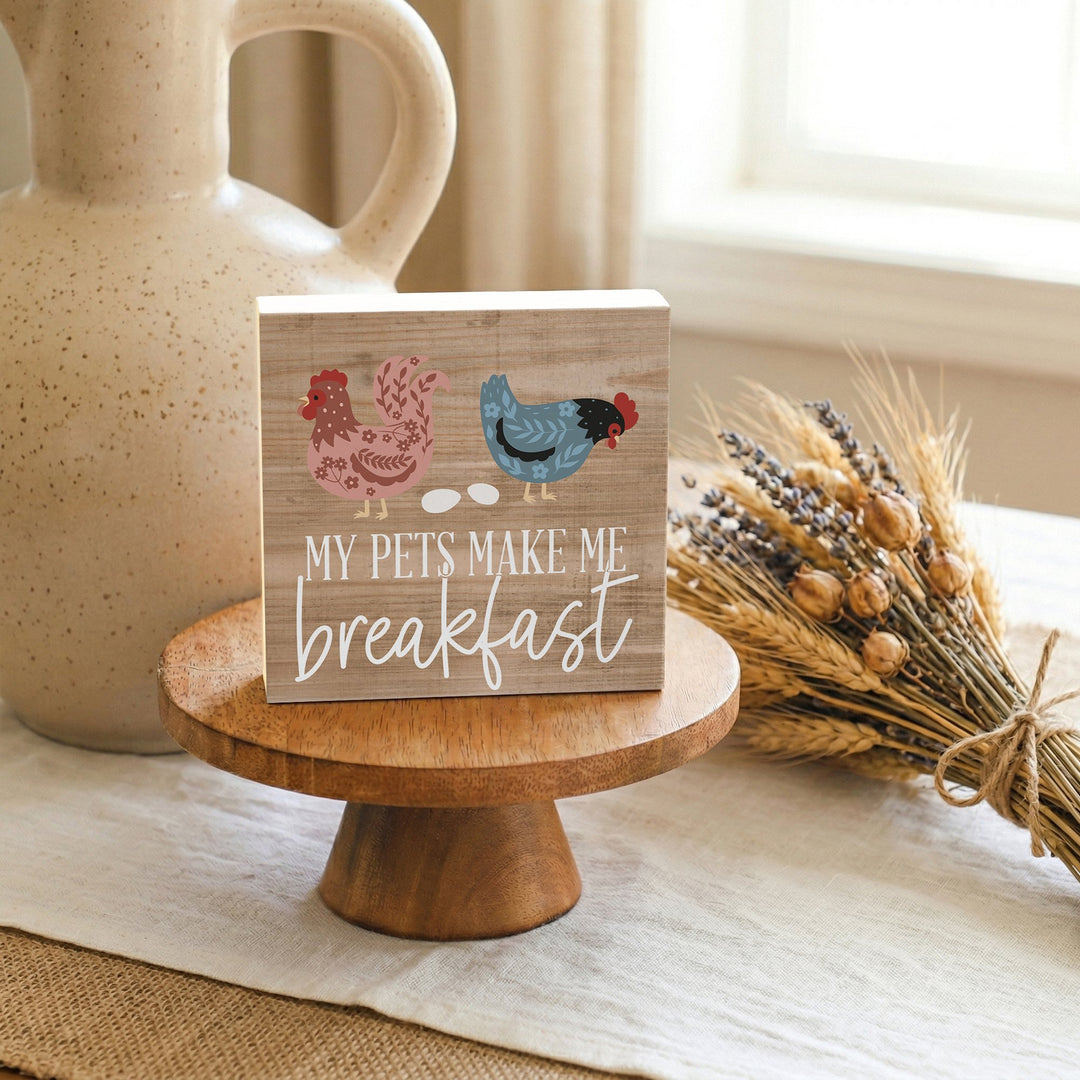 Pets Make Breakfast