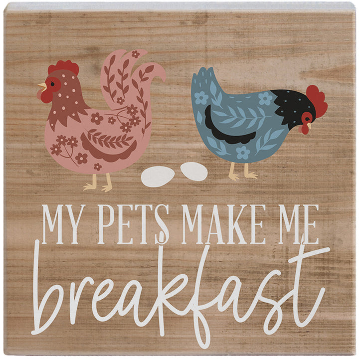 Pets Make Breakfast