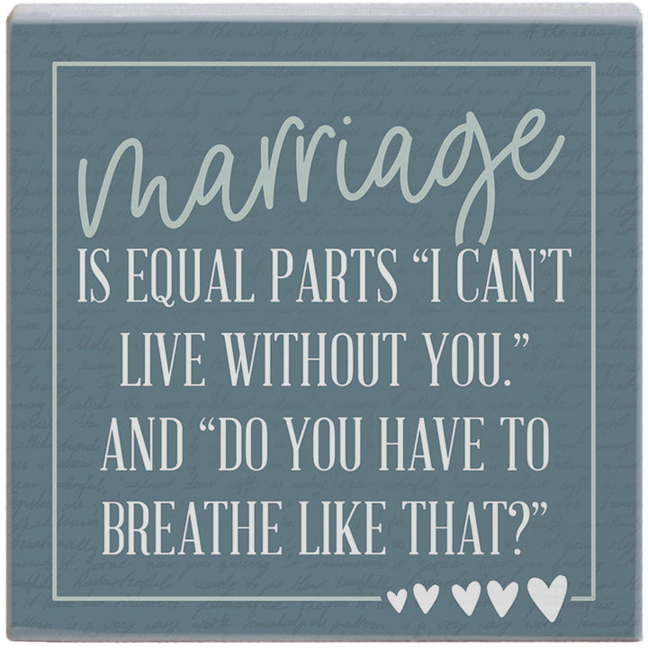 Marriage Equal Parts