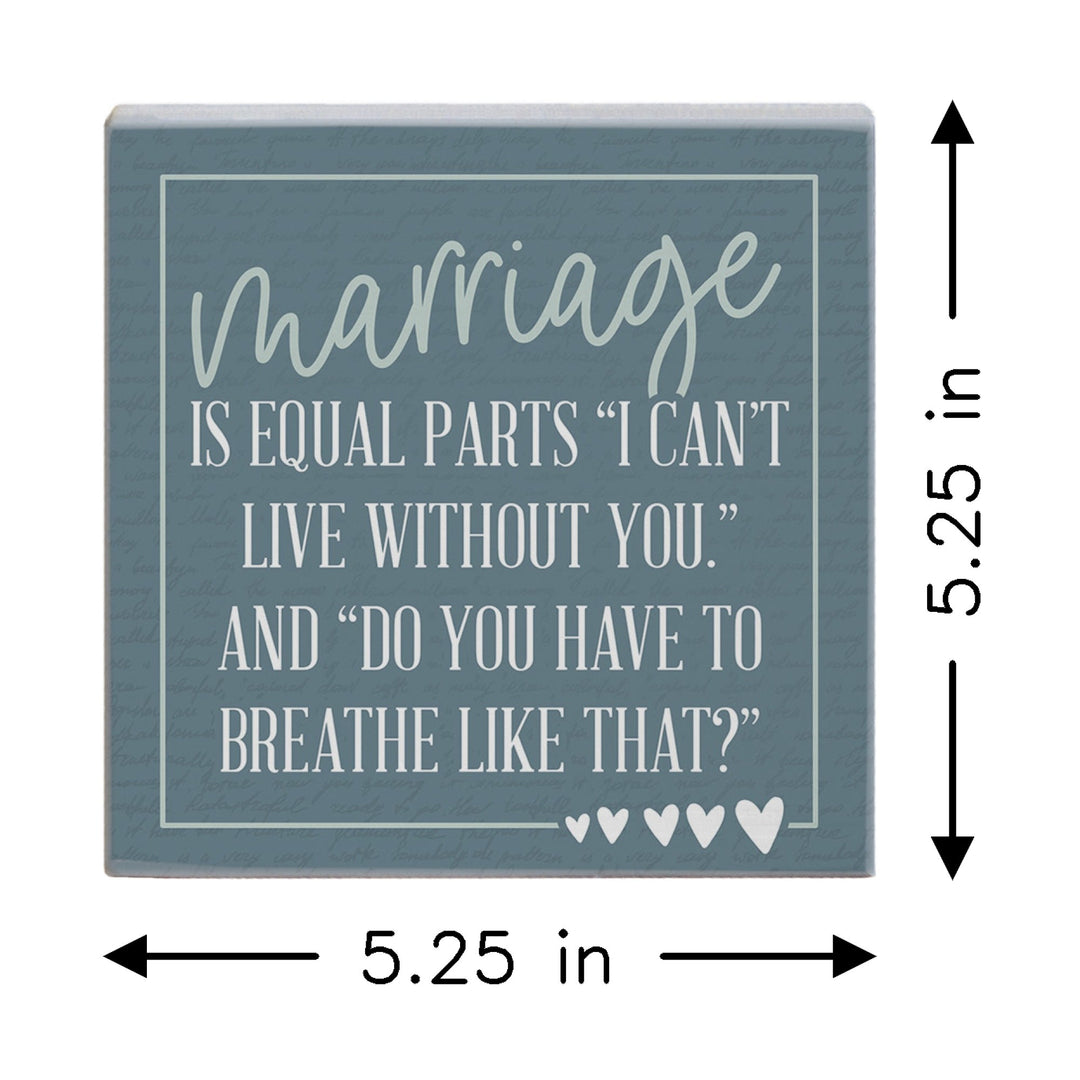 Marriage Equal Parts