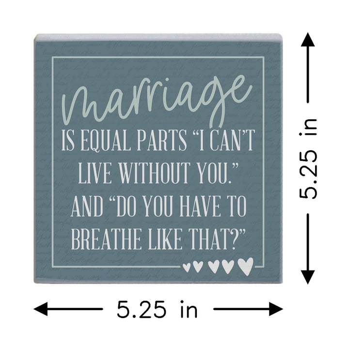 Marriage Equal Parts