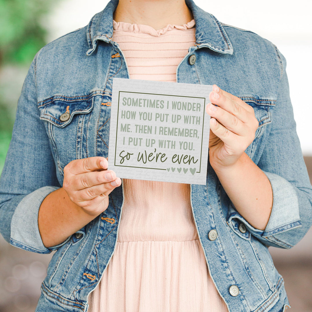 We're Even Hearts