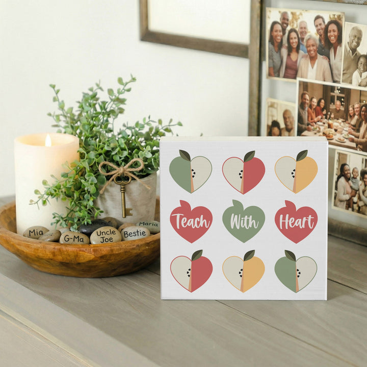 Teach Heart Apples