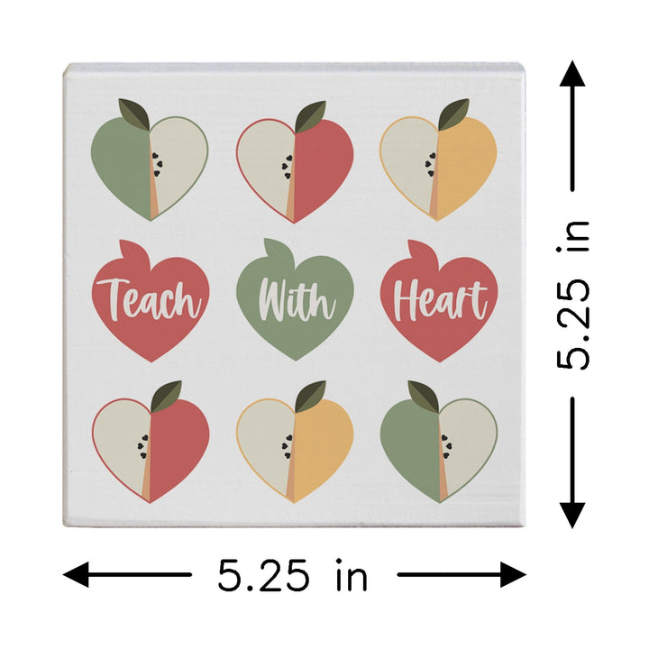 Teach Heart Apples