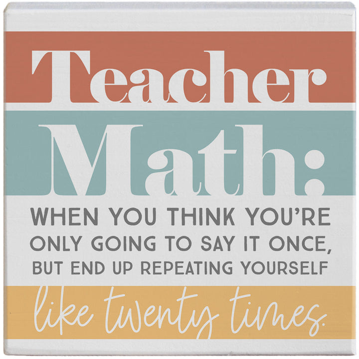 Teacher Math