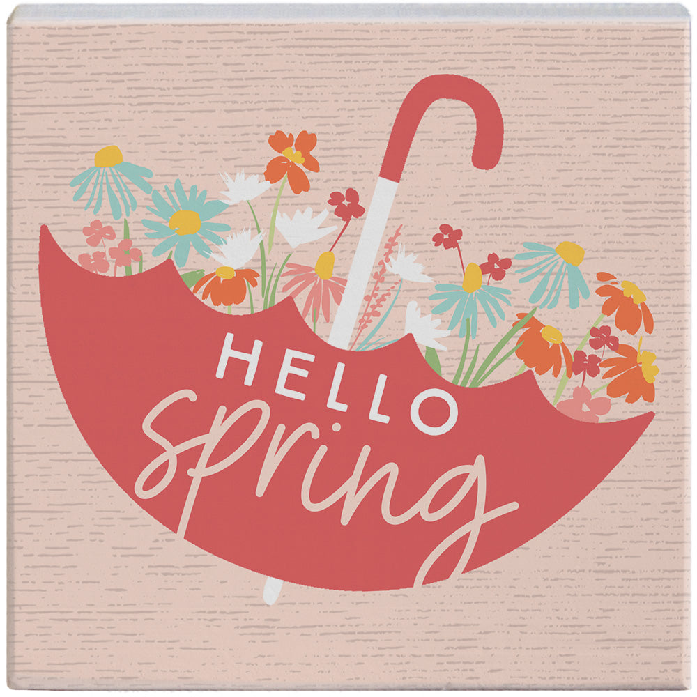 Hello Spring Umbrella