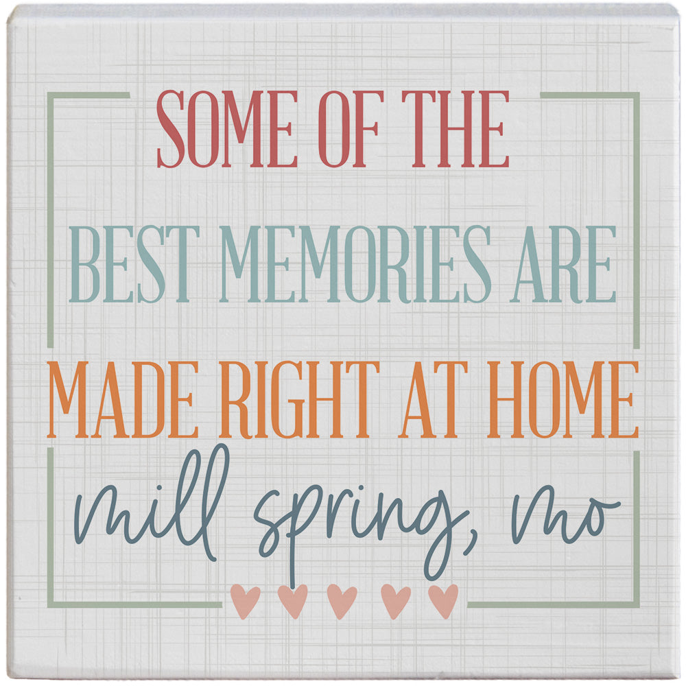 Memories Made At Home LOC