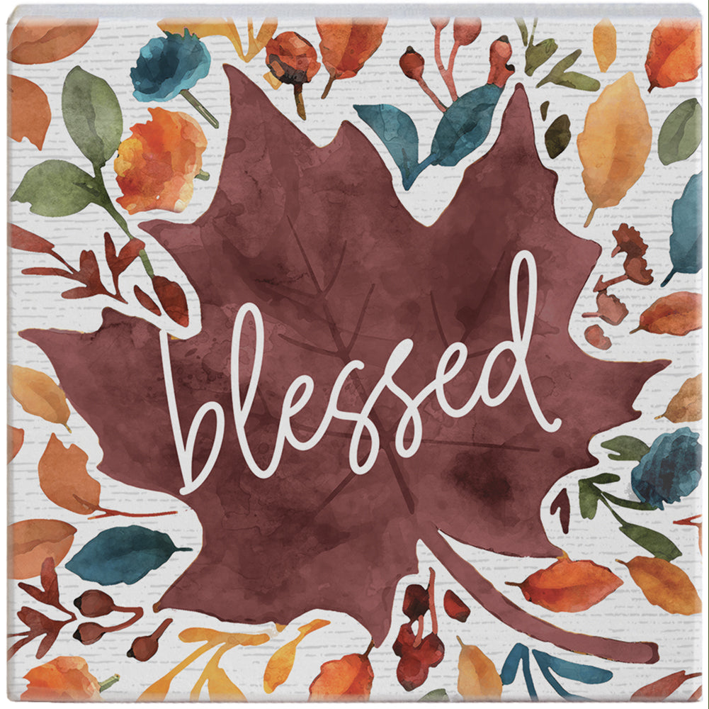 Jewel Tone Blessed Leaf
