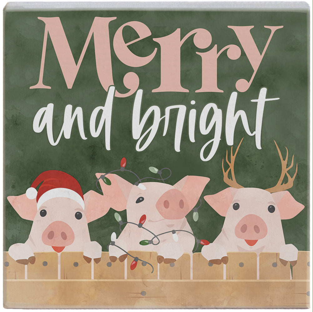Merry Bright Pigs