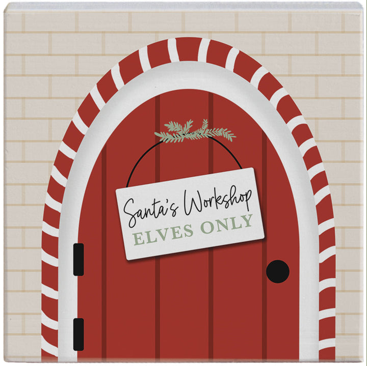 Santa's Workshop Door