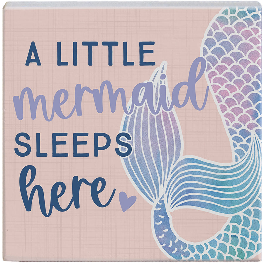 Little Mermaid Sleeps