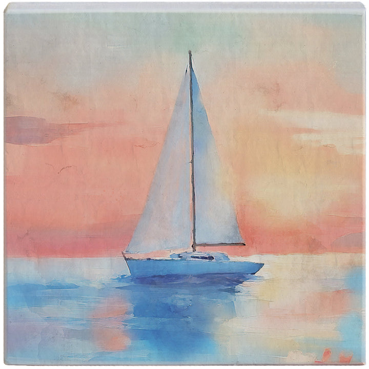 Sunset Sailboat