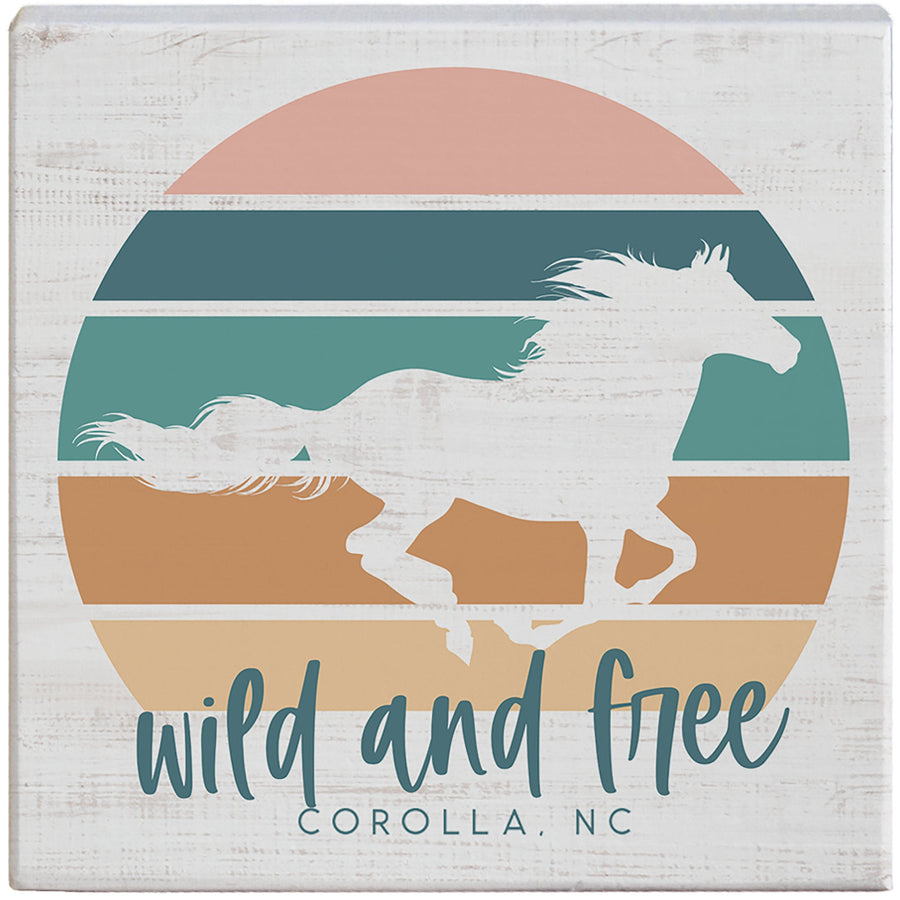 Wild Free Beach Horse LOC