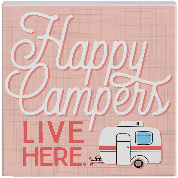 Happy Campers Pink