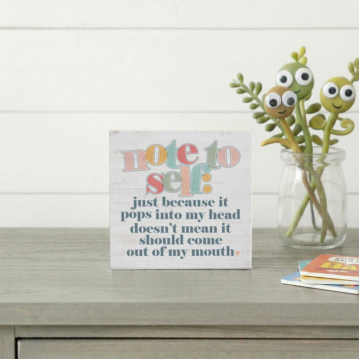 Note To Self Colorful