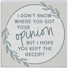 Opinion Kept Receipt